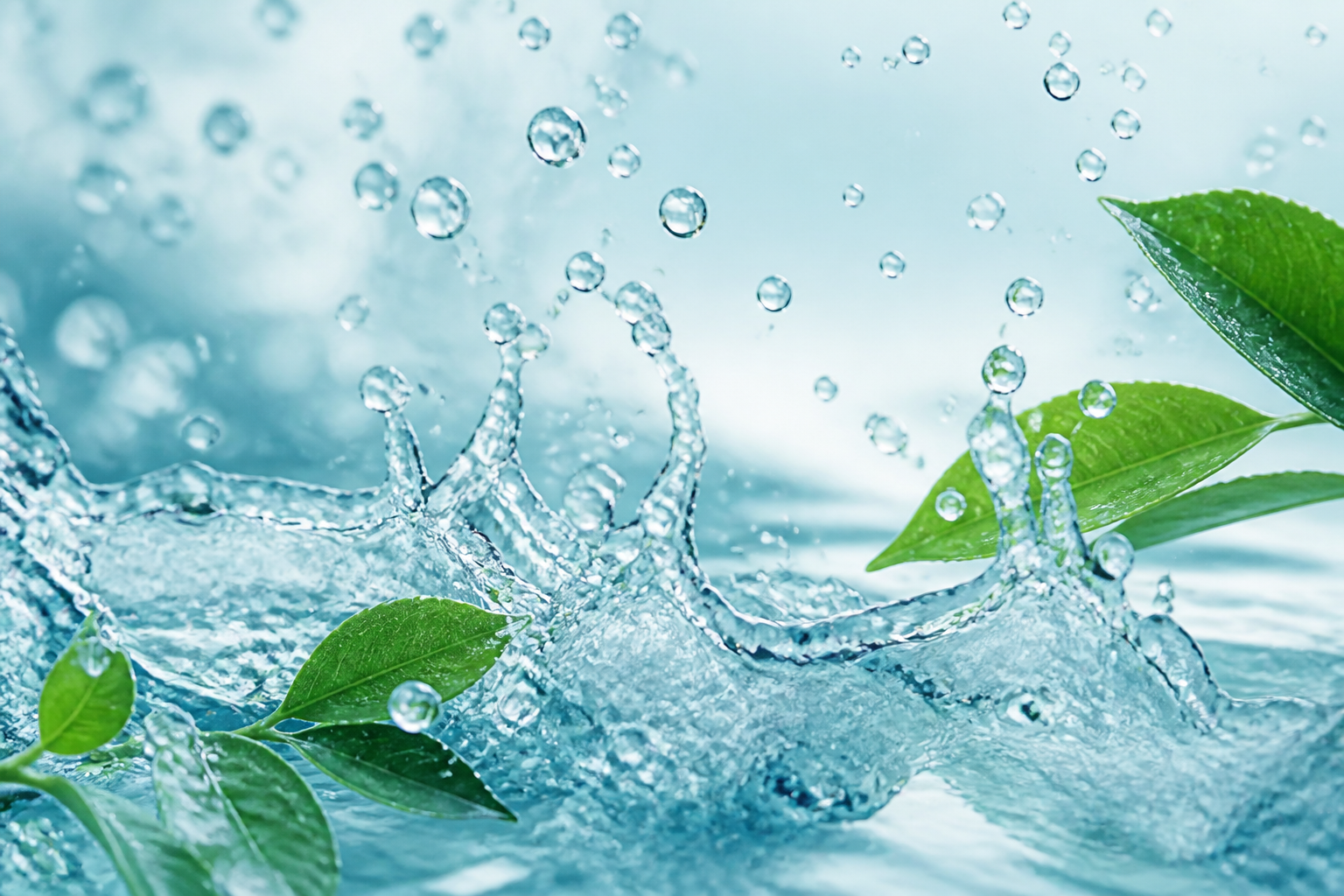 स्वच्छ पेयजल का स्प्लैश — Natural RO Water की ताजगी